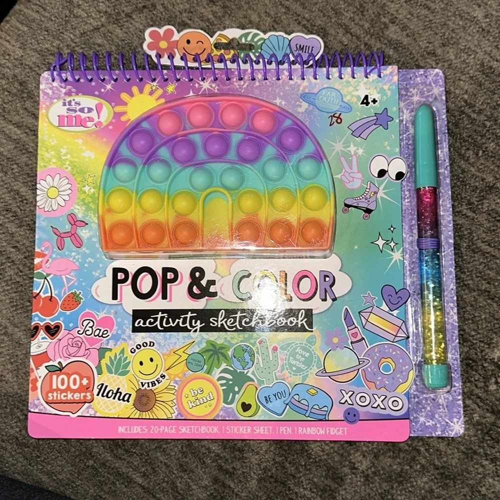 Pop & Color Activity Sketchbook - It's‎ So Me